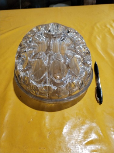 Important pique fleurs verre - pique,