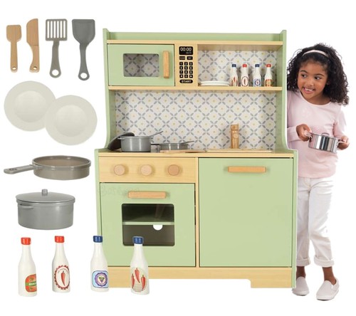 Cuisine pour enfants bois - en,