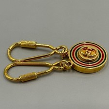 Porte-clés rond vintage logo