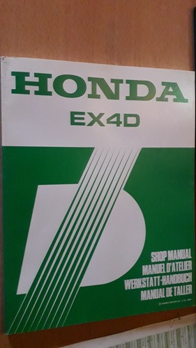 Honda ex4d générateurs - ex4d,