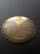 Médaille pompier Genève
