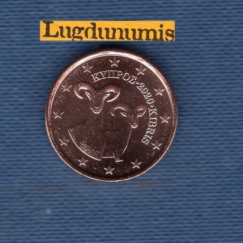 Chypre 2020 centime euro - 1, d'euro