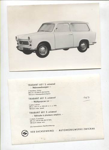 4218 trabant 601 s - n°4218,