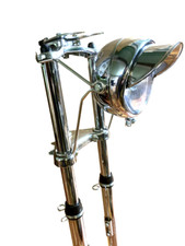 Phare rond chrome NEUF avec