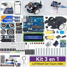 Ultimate Starter Kit Compatible with Arduino UNO IDE Scratch 3 in 1 IoT/Smart...
