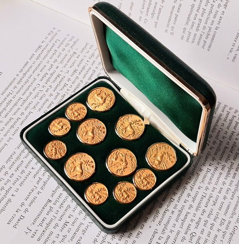 Coffret london badge button - coffret,