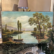 Tableau Grand Huile Sur Toile