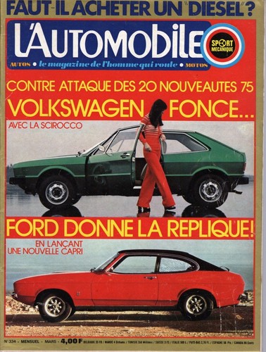 Automobile 334 1974 - 1974, scirocco