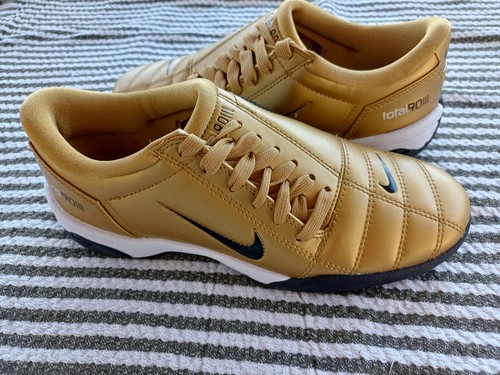 Baskets nike t90 dorées - nike,