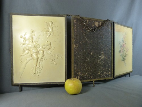 Miroir barbier 3 volets - barbier,