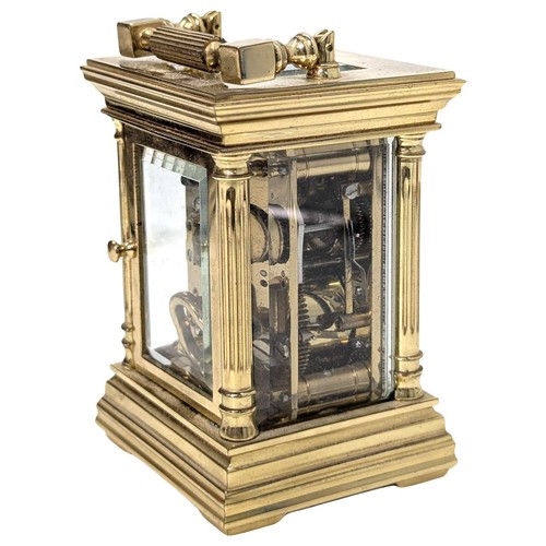 Pendulette voyage bronze - en,