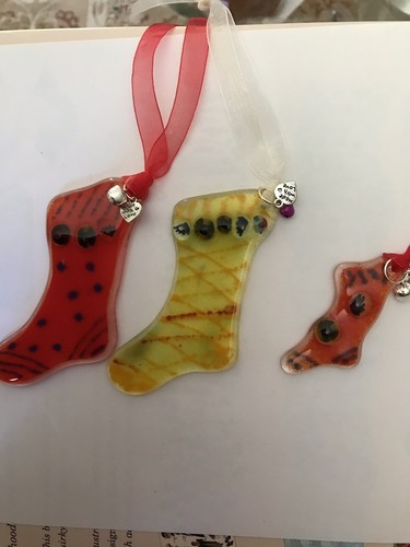 Bas noël verre fondu - de,