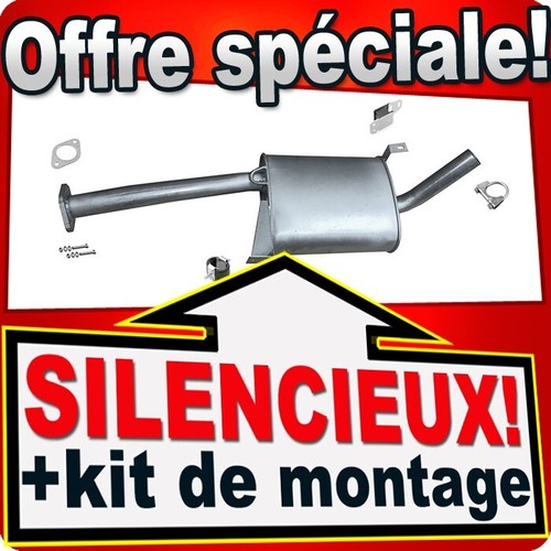 Silencieux intermédiaire pour - intermédiaire,