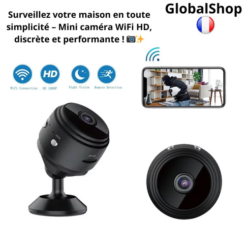 Mini caméra wifi 720p - 720p, –