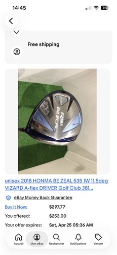 Unisex 2018 honma zeal 535 - unisex,