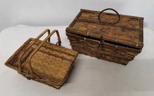 Lot De 2 Paniers De Rangement