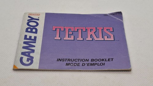 Notice seule tetris game - tetris, boy