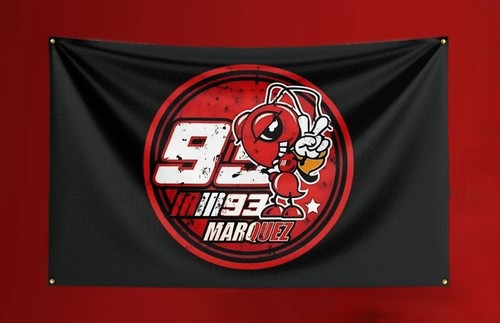 Marc marquez banner flag - marquez,