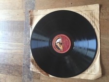 DISQUE VINYL 78 T 30 CM BUSSER