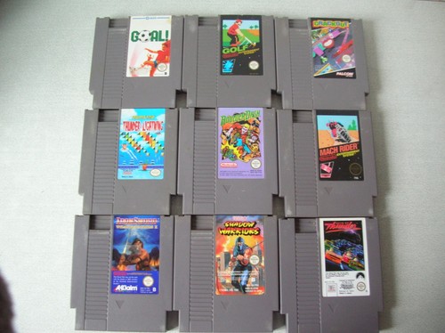 Lot jeux nintendo nes - de, 9