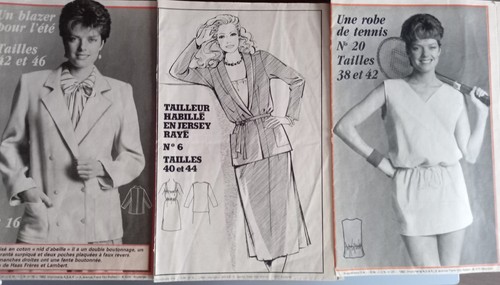 Lot patrons vintage femmes - lot, 3