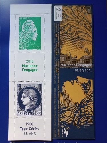 France carnet 1535 marianne - 1535,