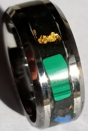Malachite and opalite tungsten