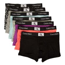 Boxer homme CK CALVIN KLEIN, pack 7 pièces, élastique apparent, coton stretch, a