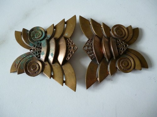 Pieces art deco metal - 2,