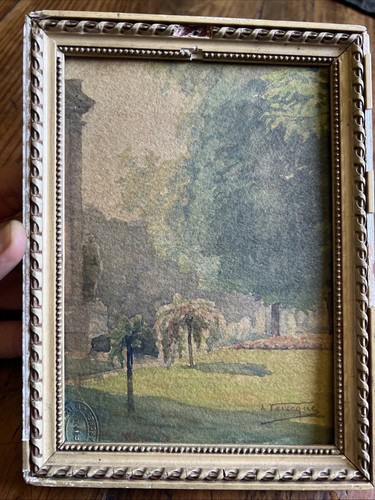 Tableau dessin aquarelle - &,