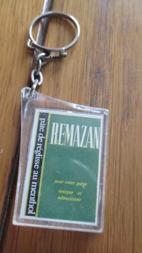 Porte clé vintage - zan, remazan