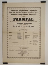 Bayreuth Festival 1901 Affiche