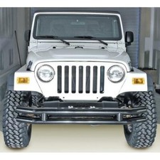 Double Tube Bumper, Front, 3 Inch; 76-06 Jeep CJ/Wrangler YJ/TJ