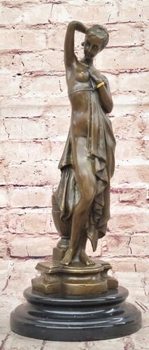 Sculpture bronze massif - sculpture, en