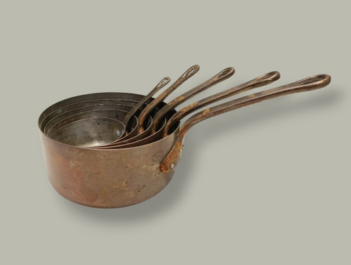 Lot casseroles anciennes - de,