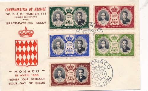 Lettre premier jour fdc monaco - lettre,