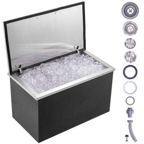 Vevor bac glace encastrable - vevor,