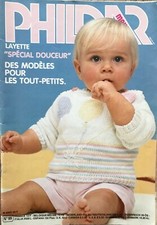 CATALOGUE PHILDAR VINTAGE LAYETTE SPECIAL DOUCEUR 1983