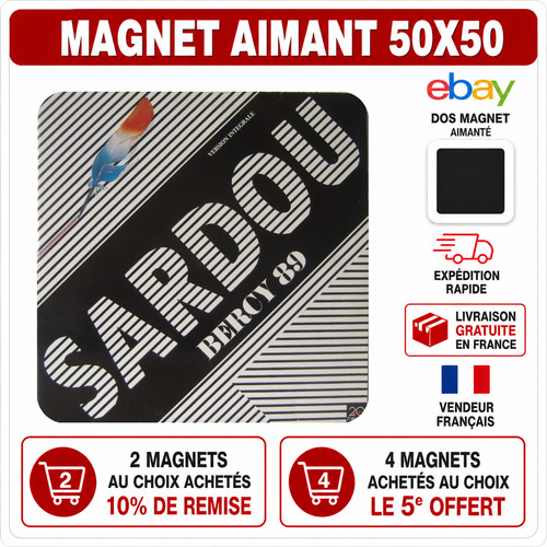 Magnet michel sardou bercy - magnet,