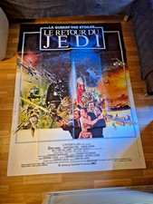 AFFICHE CINEMA 120x160cm,STAR WARS,  Le retour du Jedi, année  1983