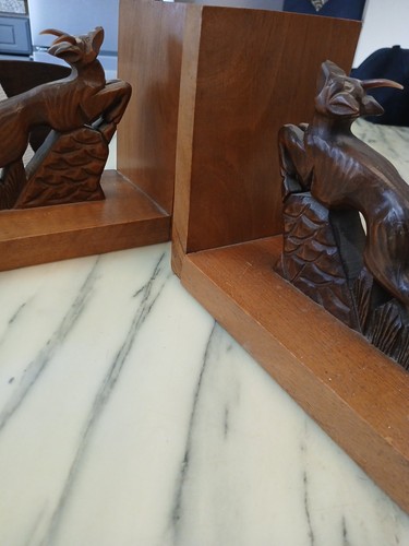 Serre livres art deco bois - serre,