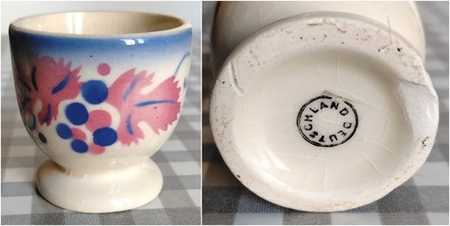 Ancien joli coquetier - 14,