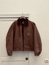 Vintage Carhartt Detroit Jacket - Classic Brown Canvas - Made in USA