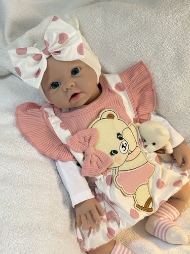 Full silicone reborn baby - full, girl
