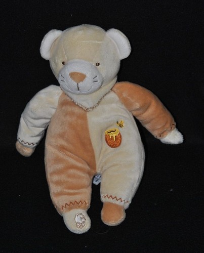Peluche doudou ours beige - , brun