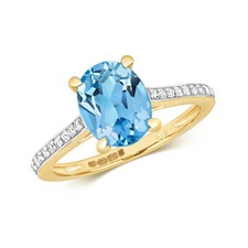 Bague Solitaire Femme Or Jaune