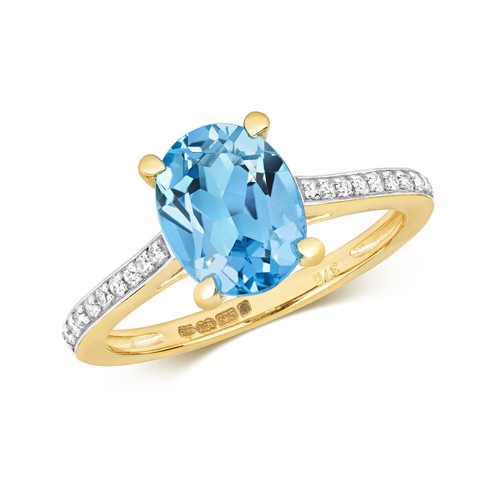 Bague solitaire femme jaune - femme,