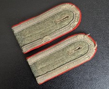 Allemand WW2 / Paire d'épaulettes troupe Heer M44, artillerie - ( authentique )