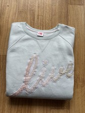 Pull sweat léger col rond Lacoste live bleu clair intérieur polaire devanlay S