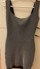 A.Alaia Black And White dress